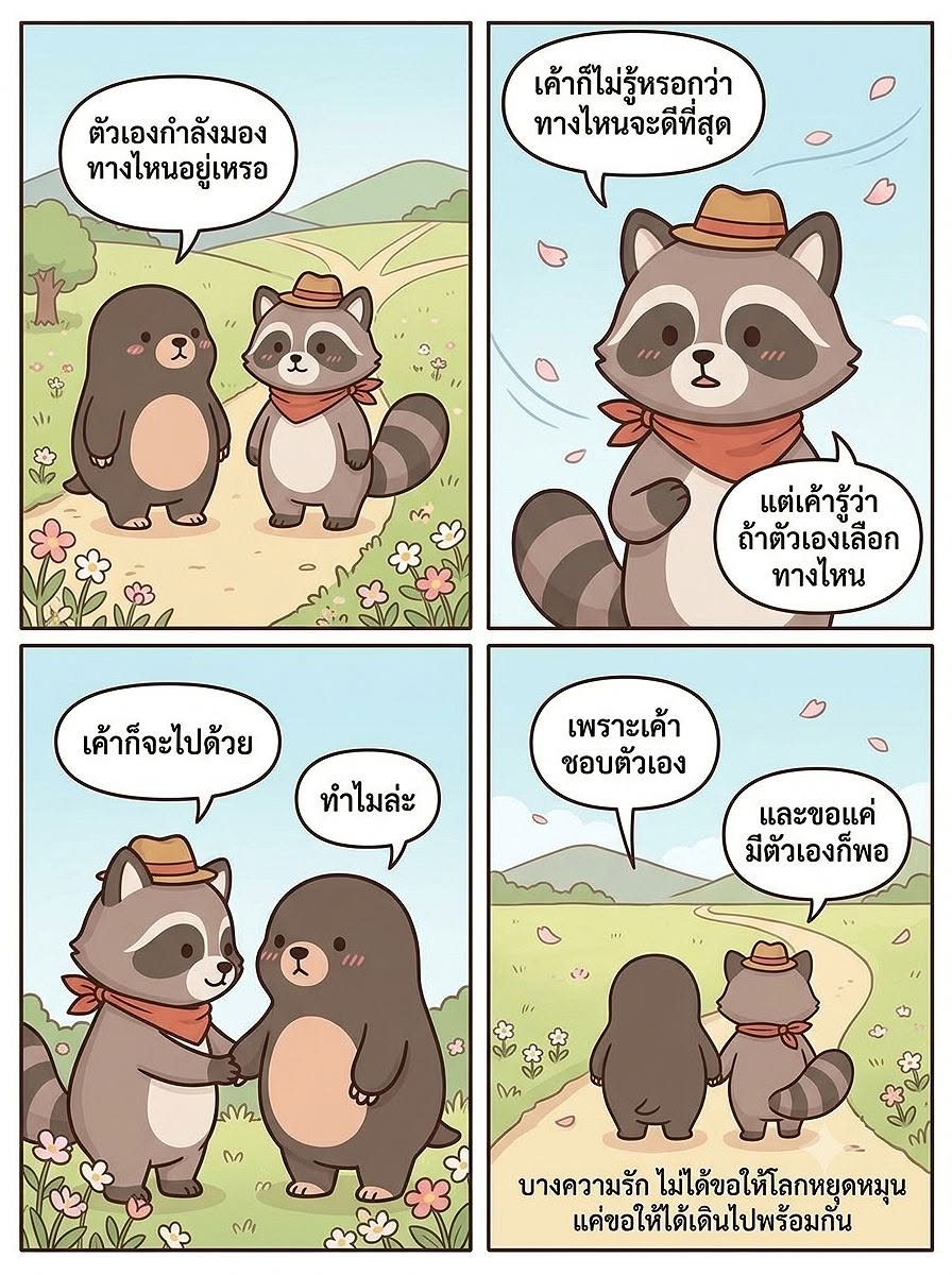 บางความรัก ไม่ได้ต้องการคำอธิบายมากไปกว่า “ขอแค่มีคุณ” — page 1