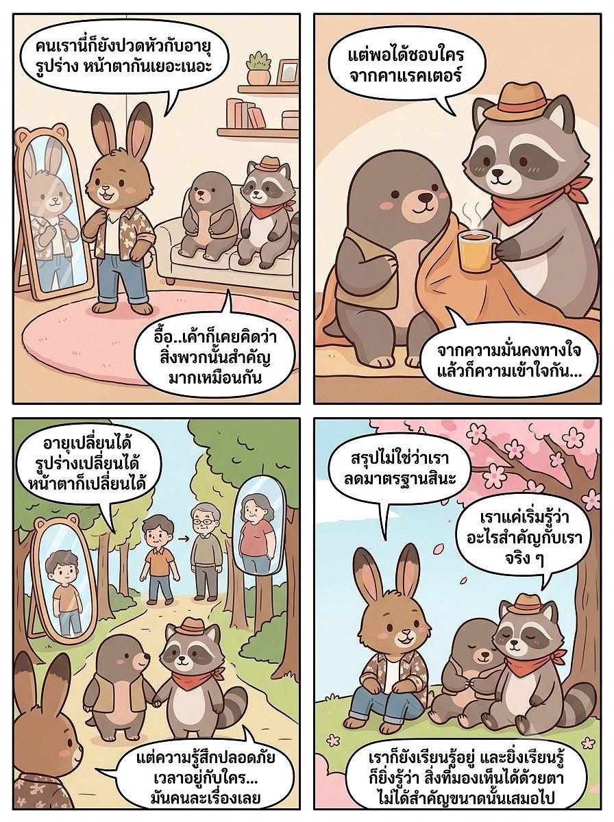 ในโลกนี้ยังมีคนจำนวนไม่น้อยที่ปวดหัวกับเรื่องอายุ รูปร่าง หน้าตา — page 1