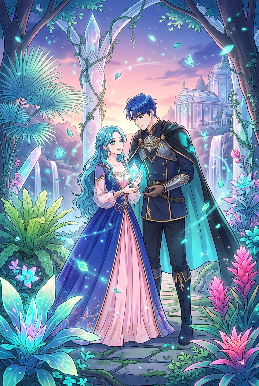 "มนตราแห่งพฤกษาและผลึกนิรันดร์" (Whispers of the Crystal Forest)