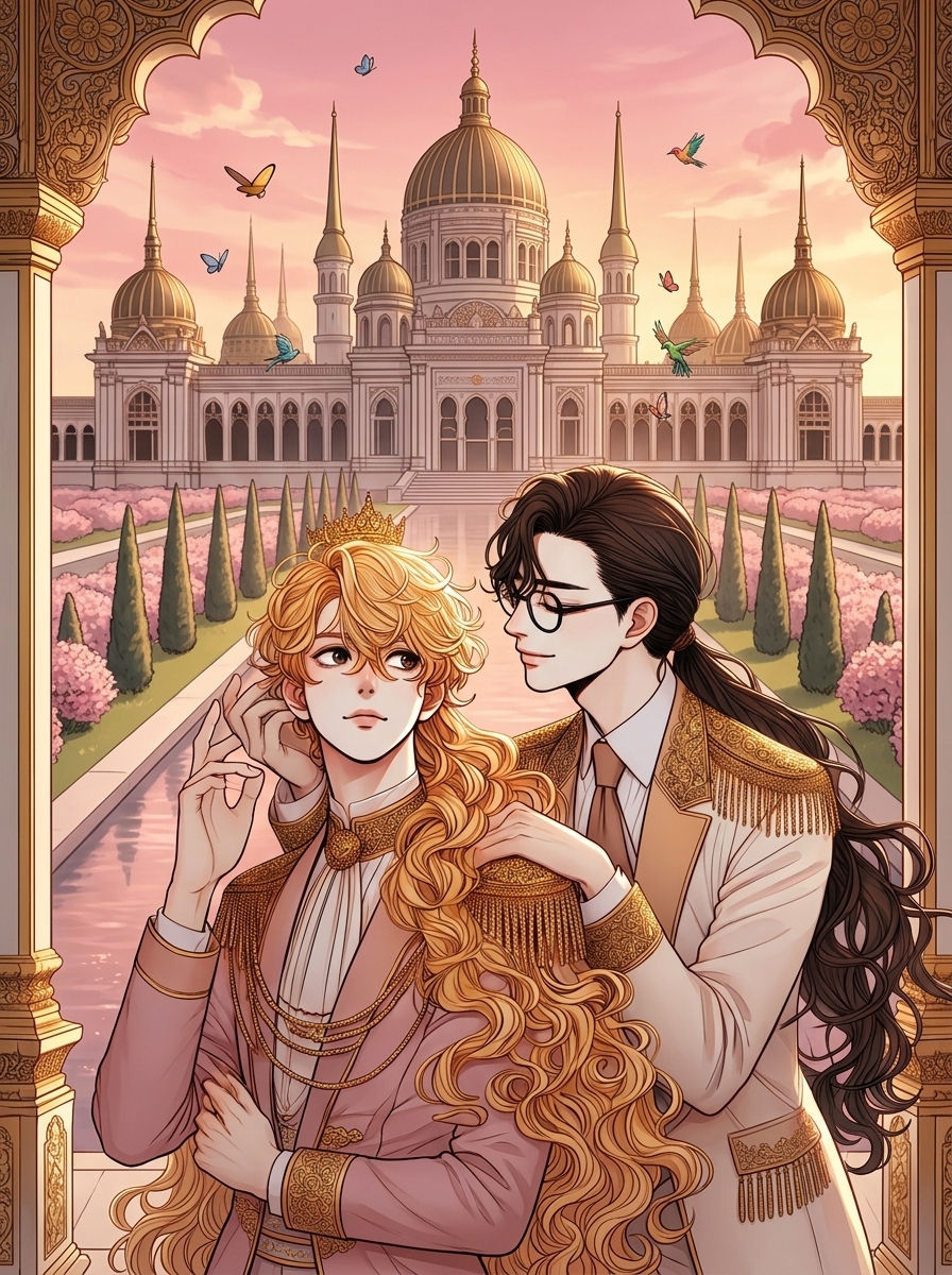 ปกสำเร็จรูป 001 บัลลังก์รักทองคำ (Golden Thone's Embrace)