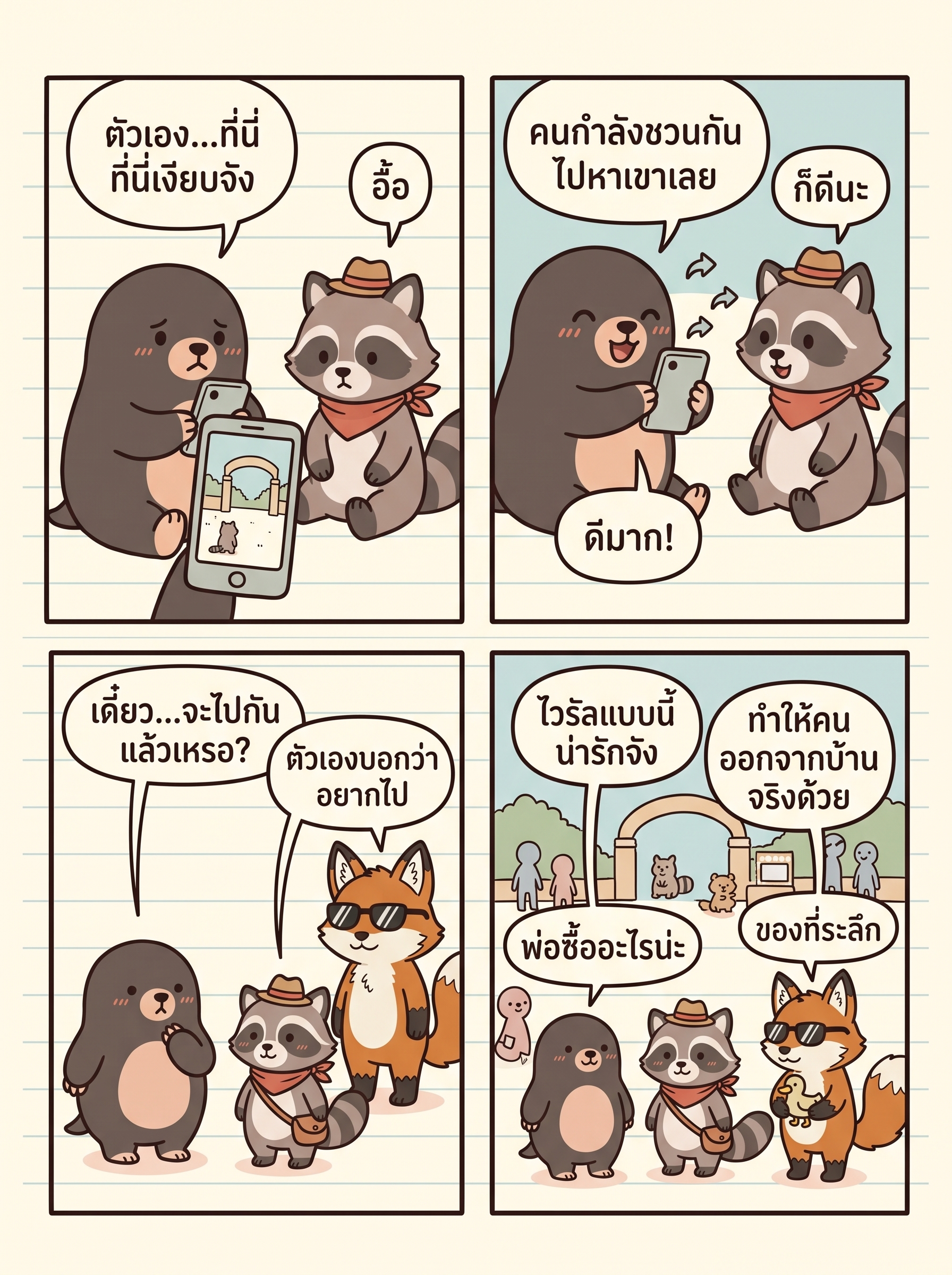 ไวรัลแบบนี้น่ารักดี — จากสถานที่เงียบ ๆ กลับมามีคนไปหาอีกครั้ง — page 1