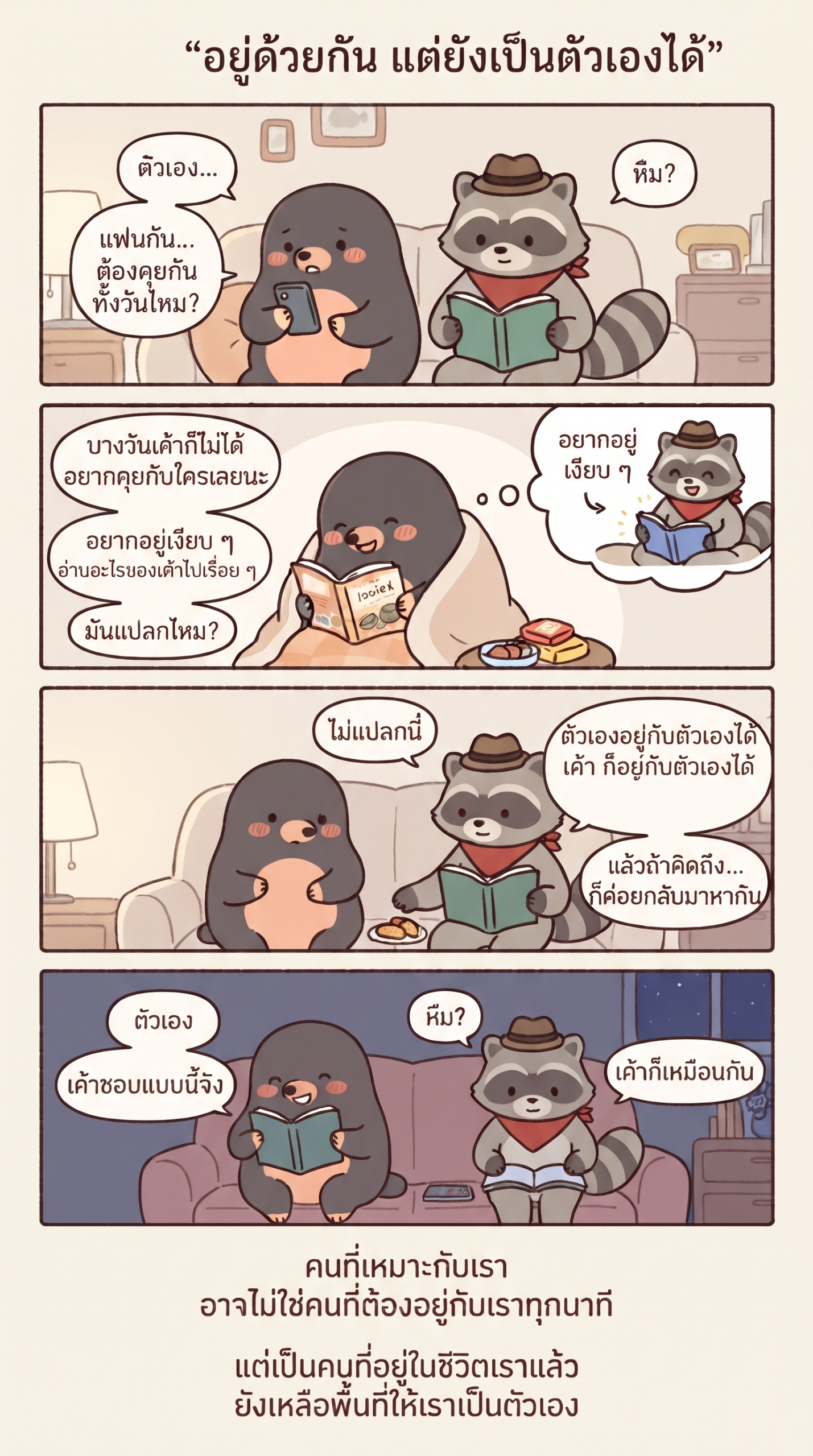 อยู่ด้วยกัน แต่ยังเป็นตัวเองได้ — page 1