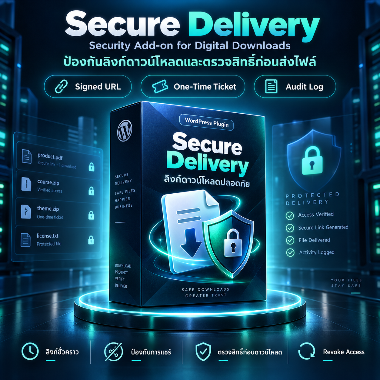 Secure Delivery Add-on for Digital Commerce